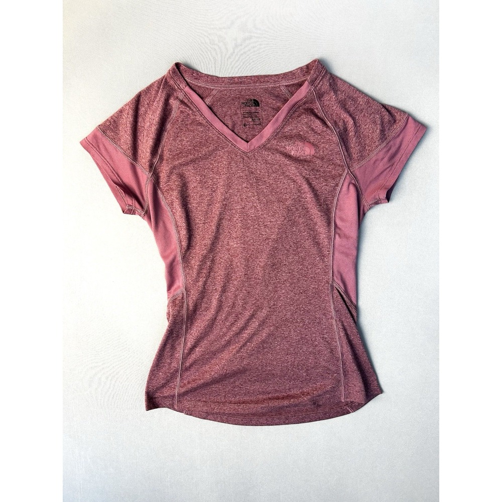 North Face Women's XS Flash Dry V Neck Hiking Shirt‎